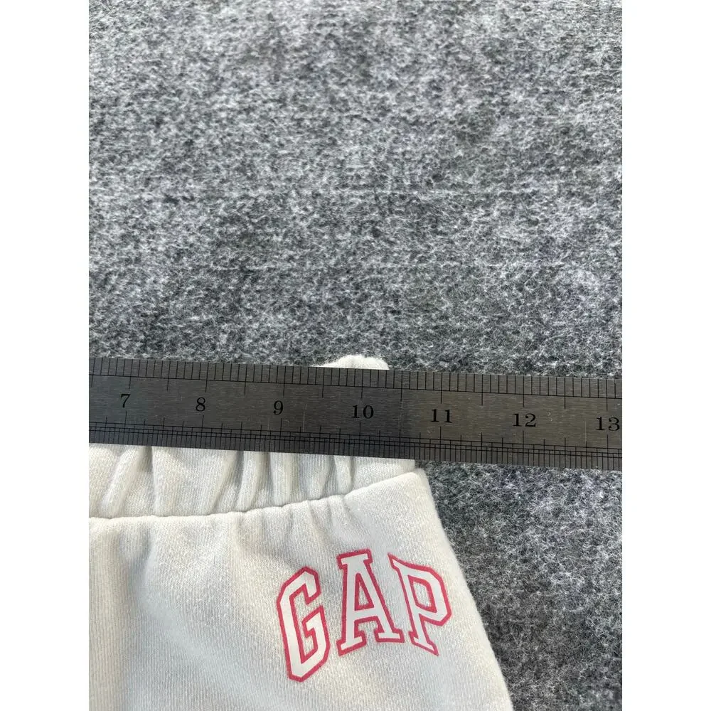 Gap Kids Girls White Mickey Minnie Mouse Graphic Sweatpants Youth Size Medium